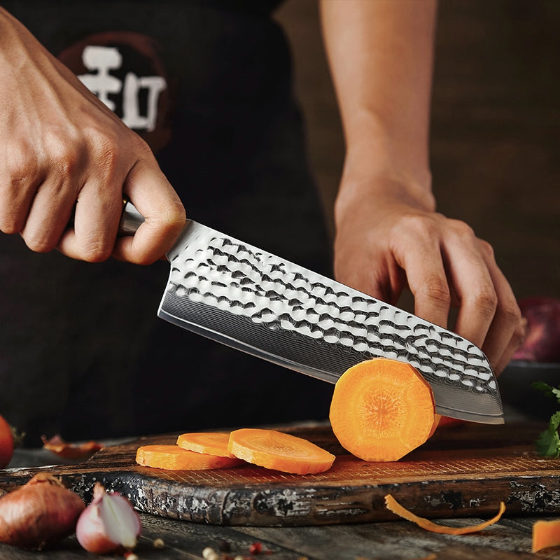 Santoku 7" Alto Carbono (B30R-RS)