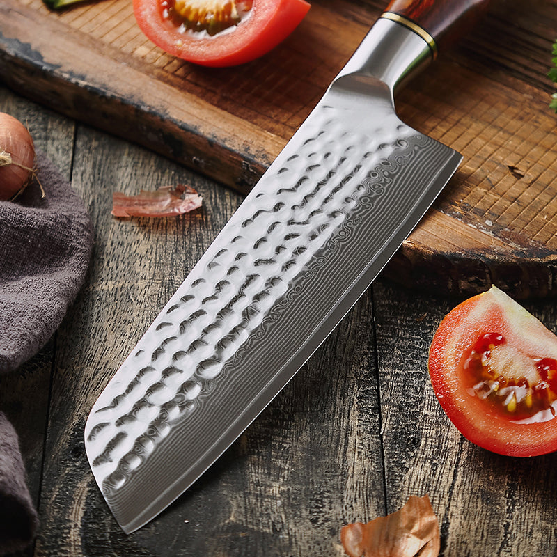Santoku 7" Alto Carbono (B30R-RS)