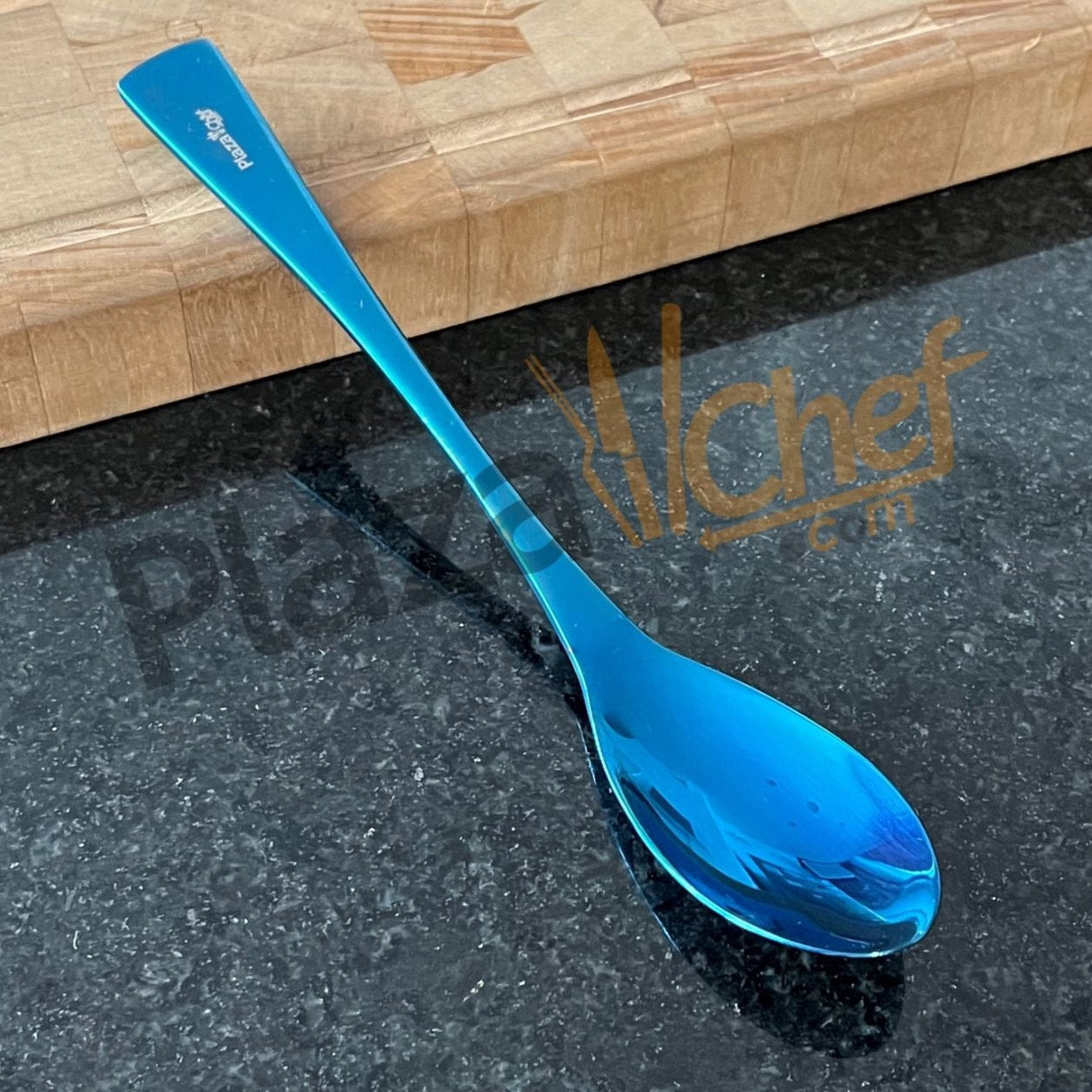Cuchara Quenelle Azul