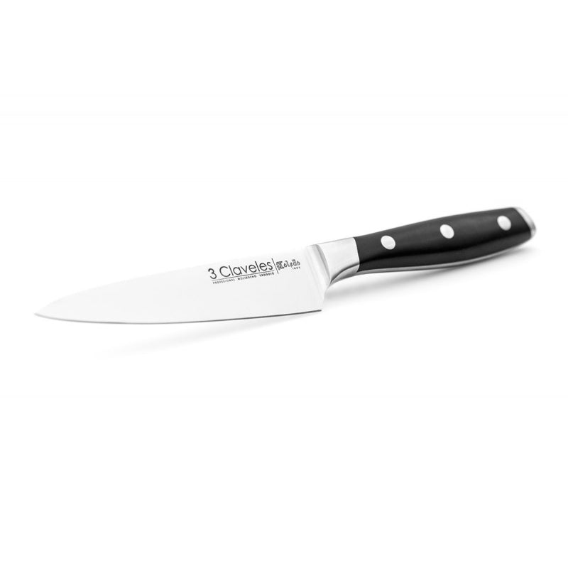 Cuchillo Oficio 5" - 3 Claveles Toledo