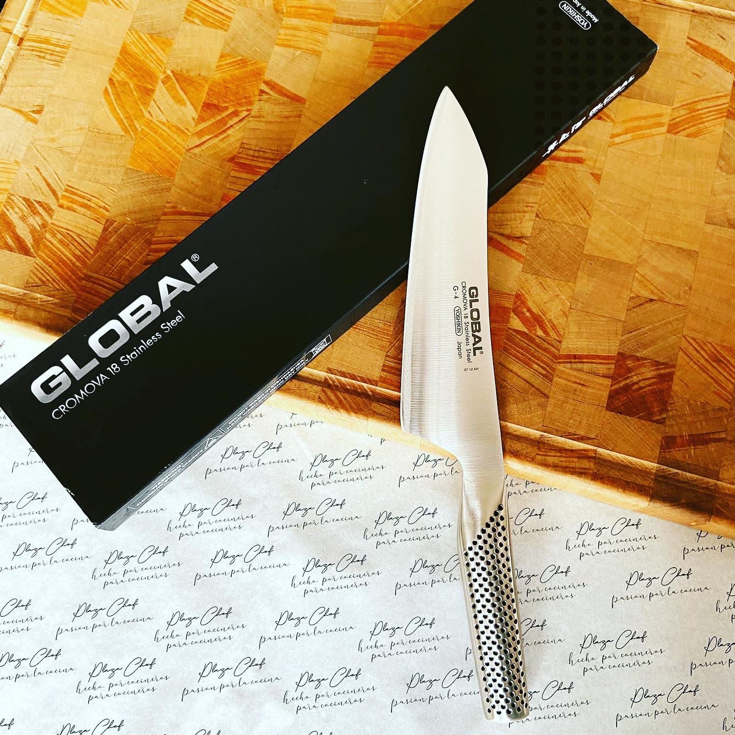 Cuchillo Global Kiritzuke G4