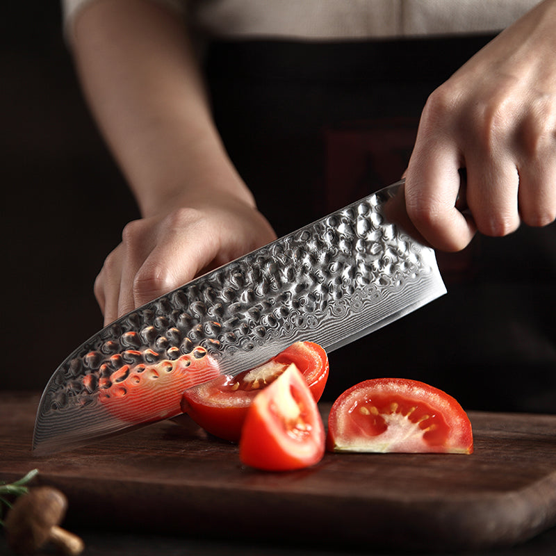 Santoku 7" Alto Carbono (B13H-S)