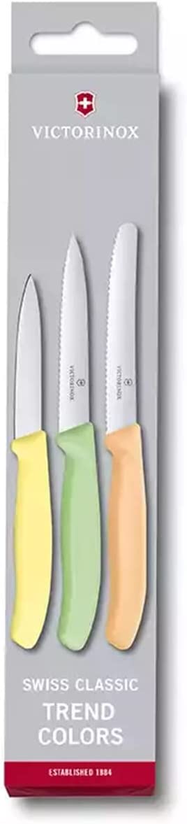 Set cuchillos mondadores Victorinox Swiss Classic Trend Colors (VTX-SETL2)