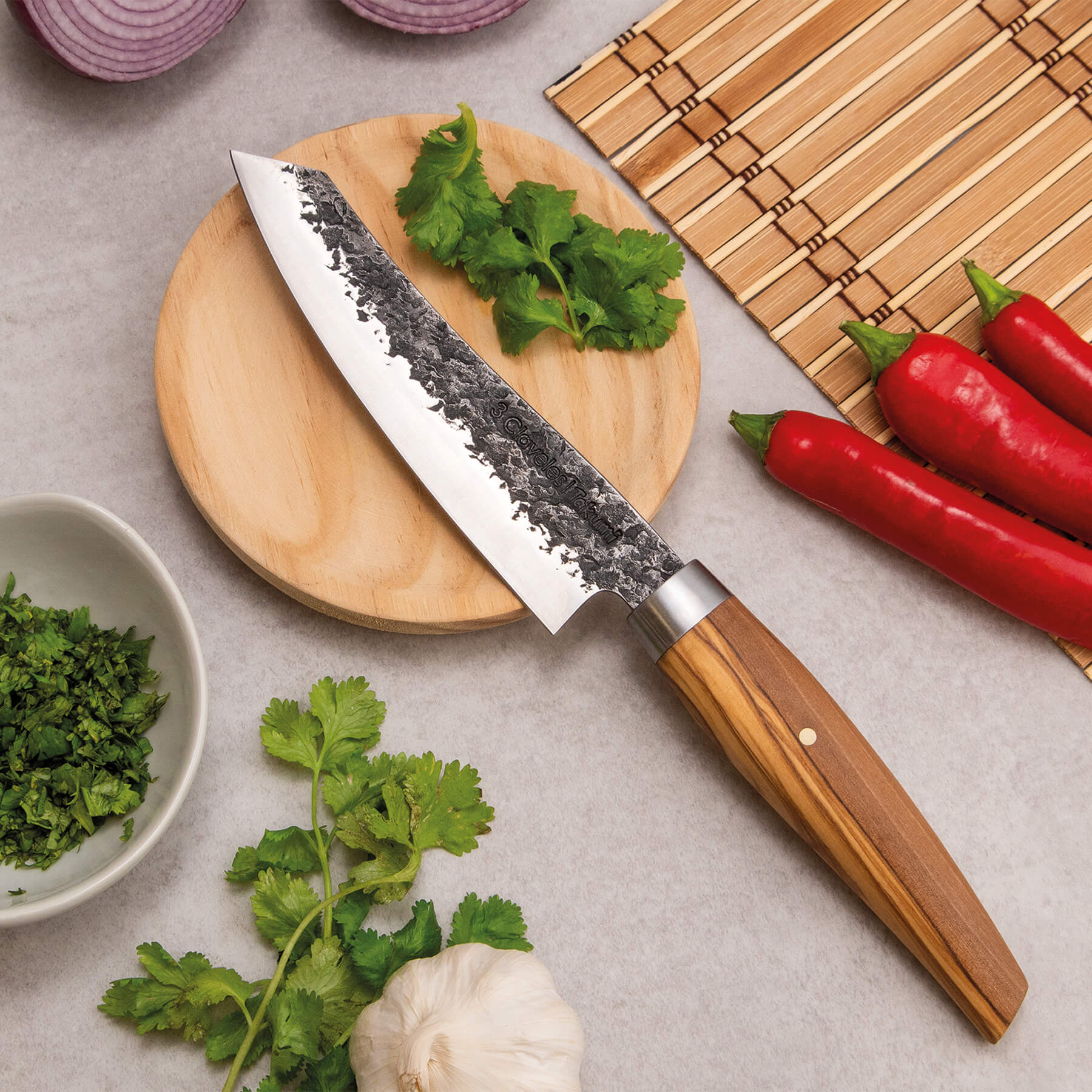 Cocinero Carnicero 6" - 3 Claveles Takumi (3CTK-C6)