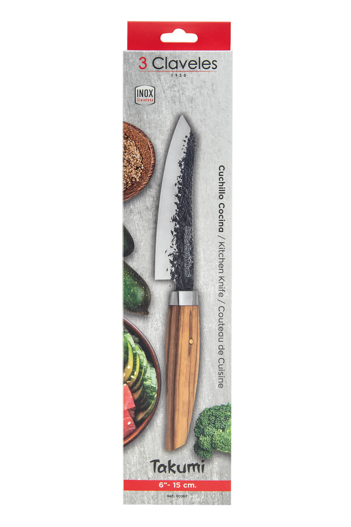 Cocinero Carnicero 6" - 3 Claveles Takumi (3CTK-C6)