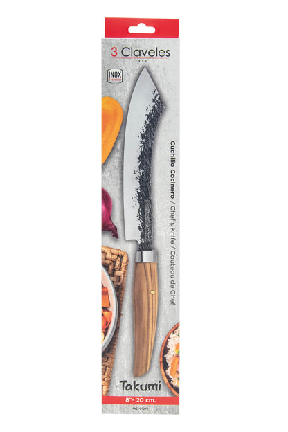 Cocinero Carnicero 8" - 3 Claveles Takumi (3CTK-C8)