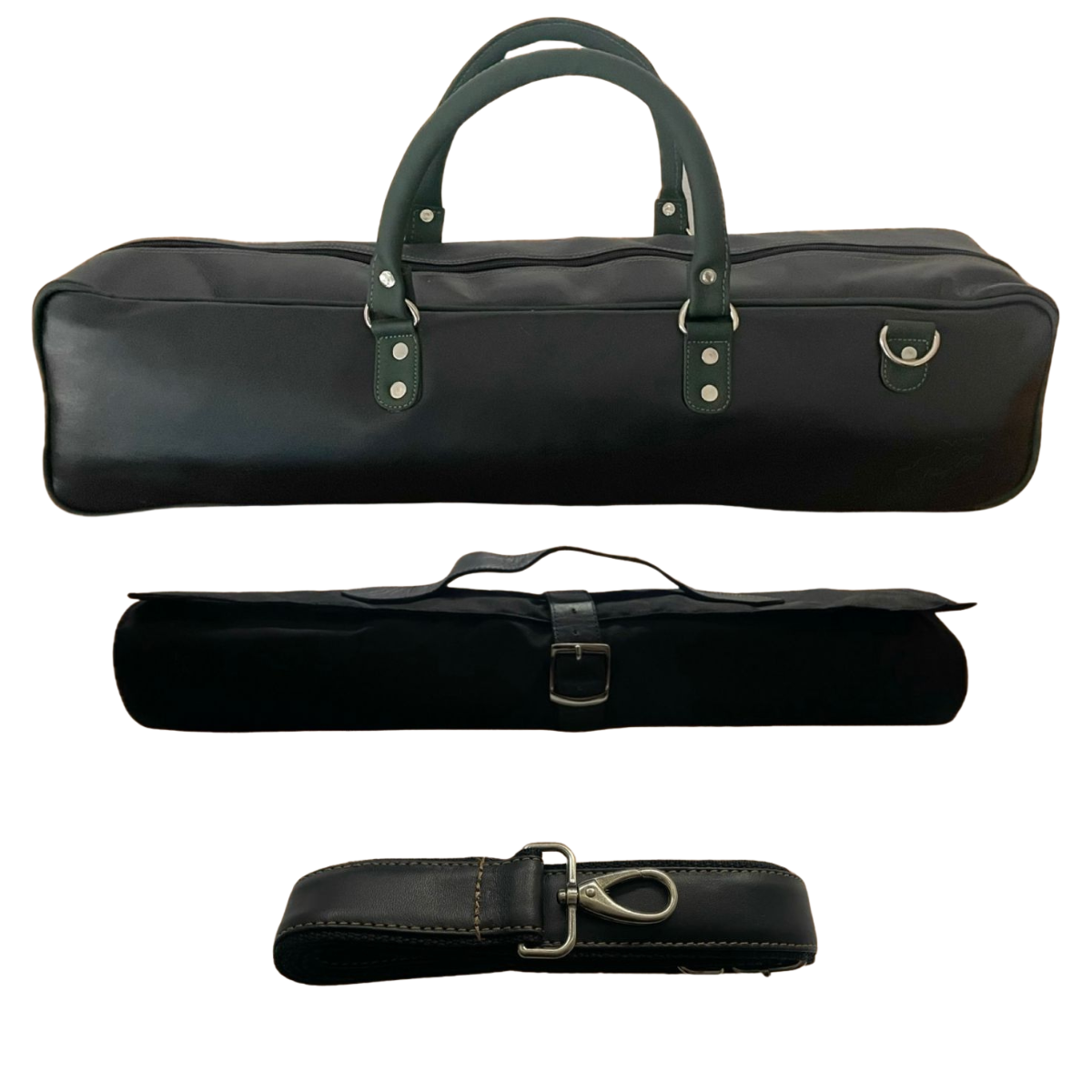 Portacuchillo Tipo Bolso Verde