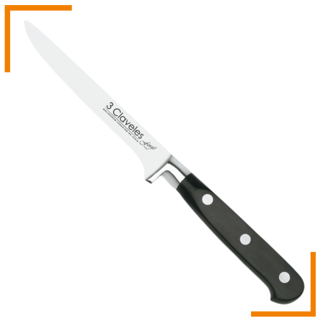 Cuchillo Deshuesador 5" - 3 Claveles Forgé