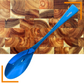Cuchara Quenelle Azul