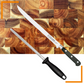 Set de cuchillo jamonero - 3 Claveles Forgé