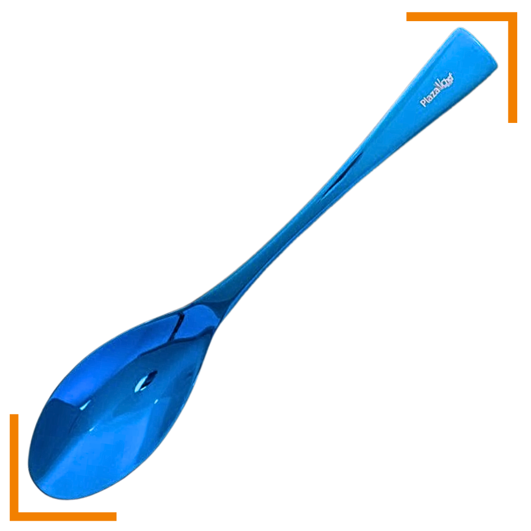 Cuchara Quenelle Azul