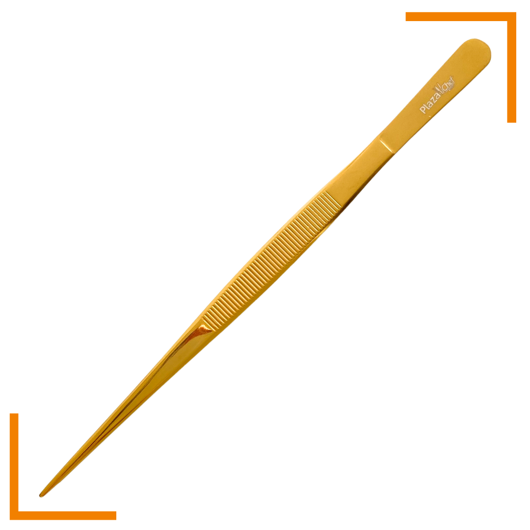 Pinza recta 20cm dorado