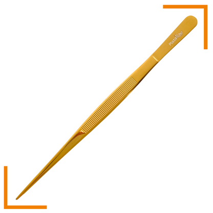Pinza recta 20cm dorado