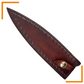Case cuchillo de chef cuero