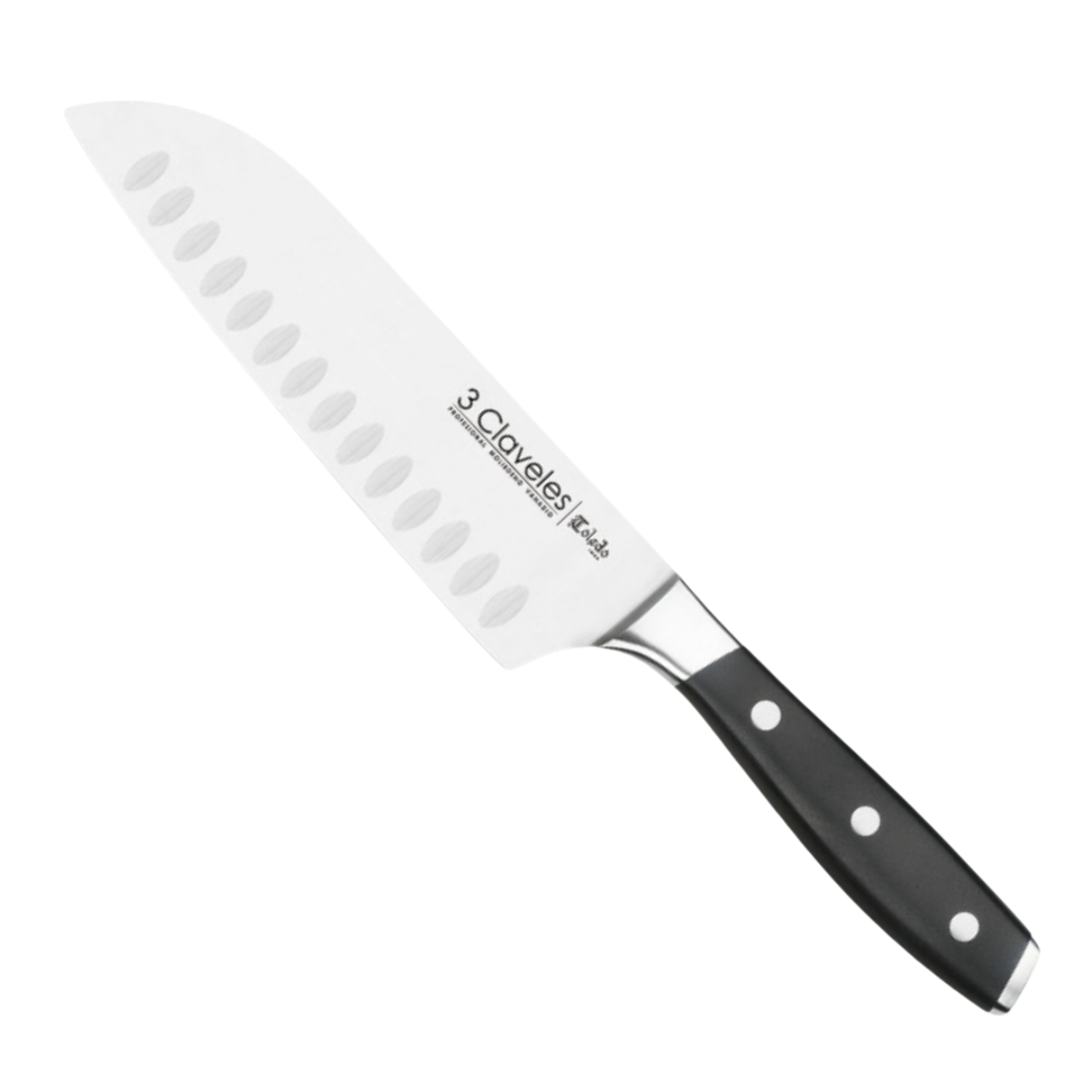 Santoku 7" - 3 Claveles Toledo (3CT-S)