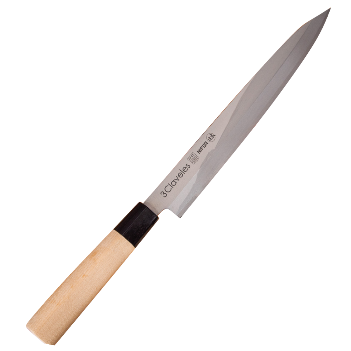 Cuchillo Nipon Yanagiba 30cm - 3 Claveles
