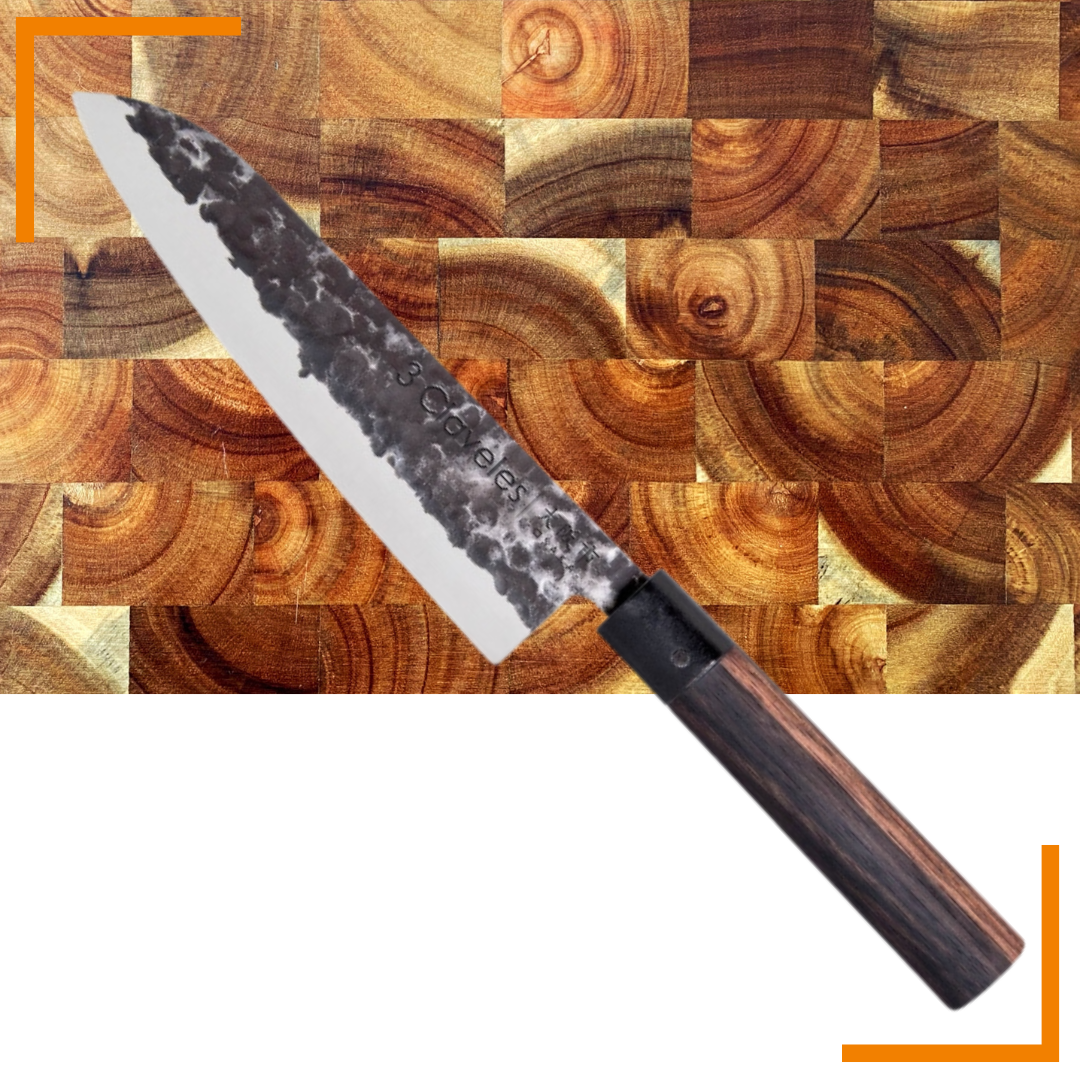 Cuchillo Santoku 7″ – 3 Claveles Osaka