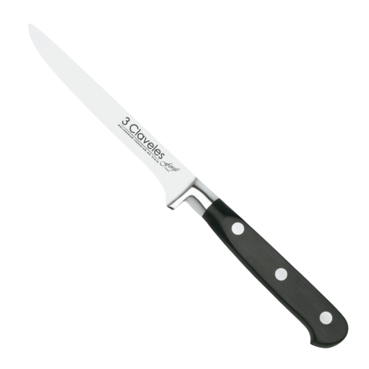 Cuchillo Deshuesador 5" - 3 Claveles Forgé