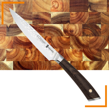 Cuchillo Oficio 5" - 3 Claveles Sakura