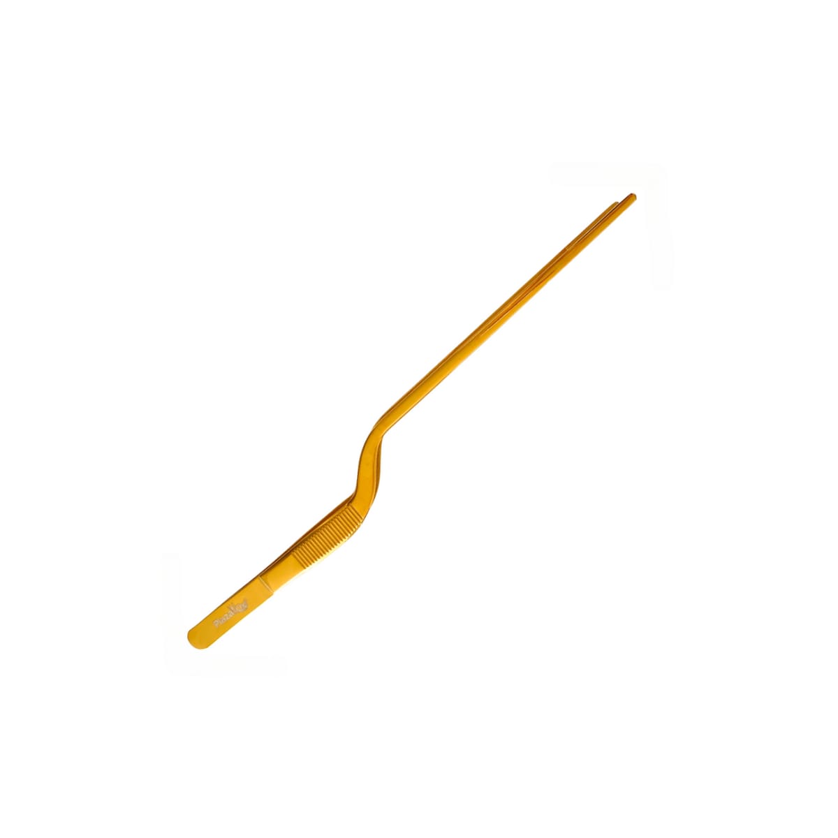 Pinza curva 16 cm dorado