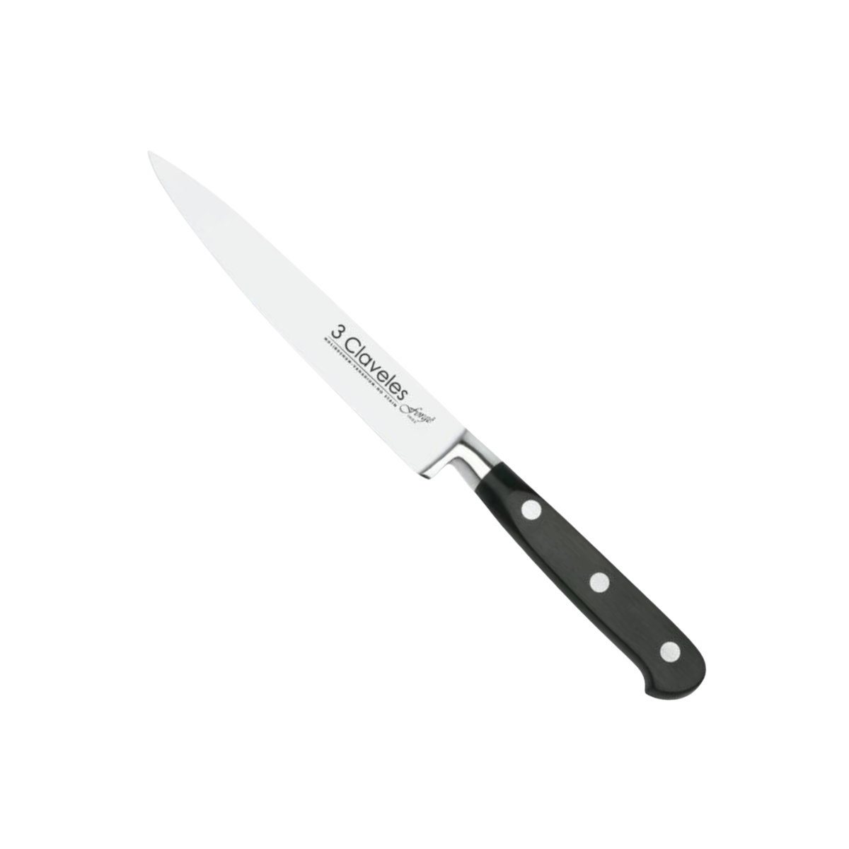 Cuchillo Oficio 4" - 3 Claveles Forgé
