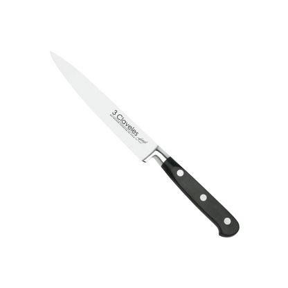 Cuchillo Oficio 4" - 3 Claveles Forgé