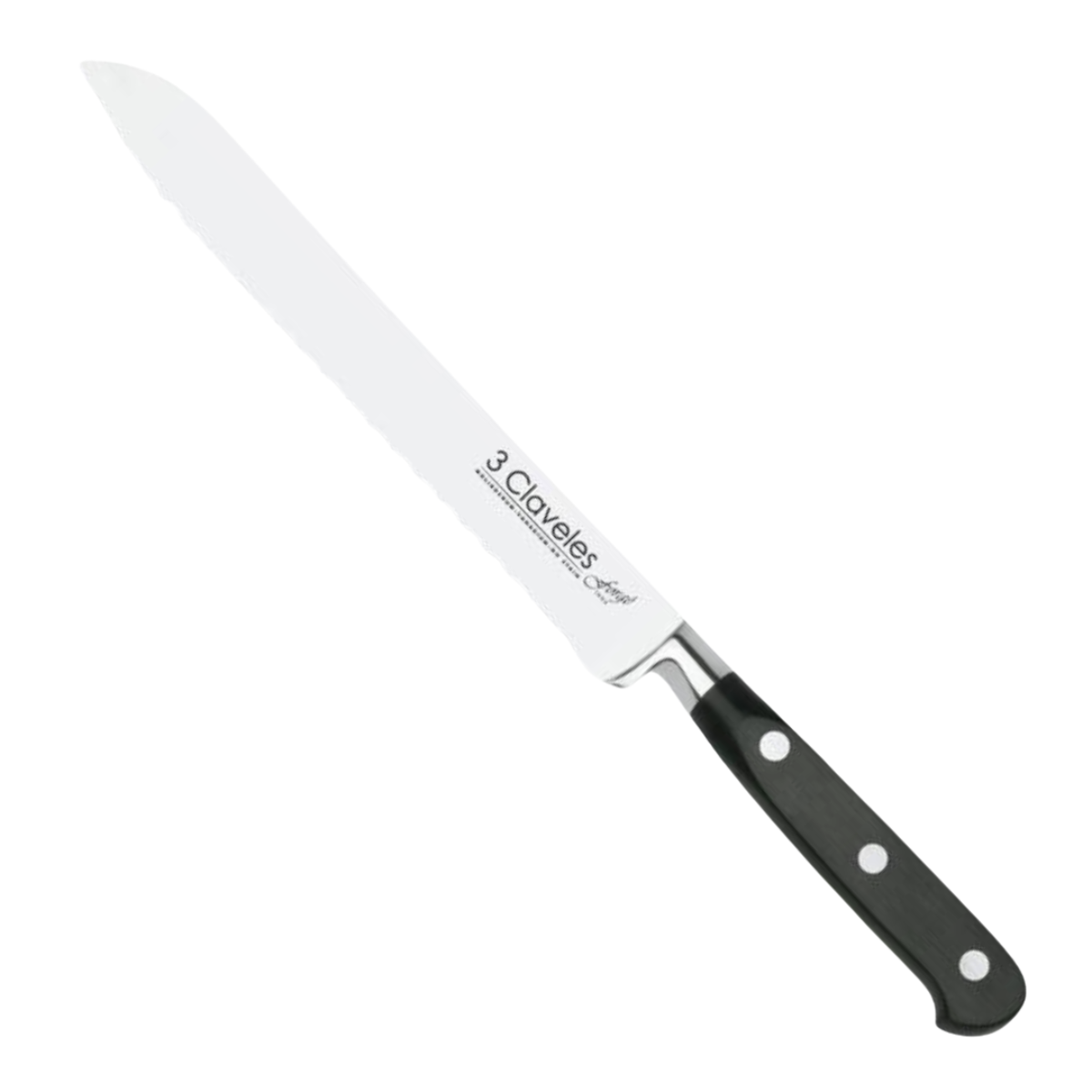 Cuchillo Serrucho 8” - 3 Claveles Forgé