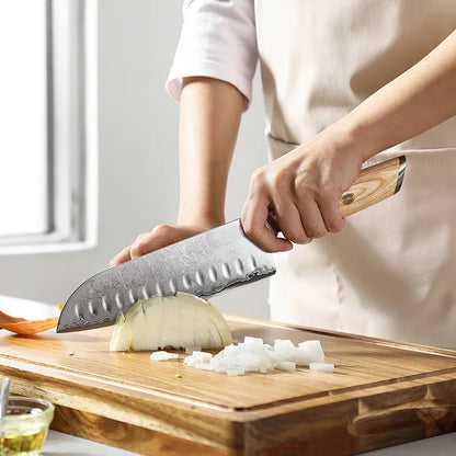 Santoku 7" Alto Carbono (B37S-S)