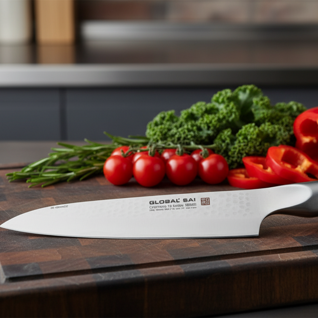 Cuchillo Global Fileteador/ Carnicero Sai02 21cm