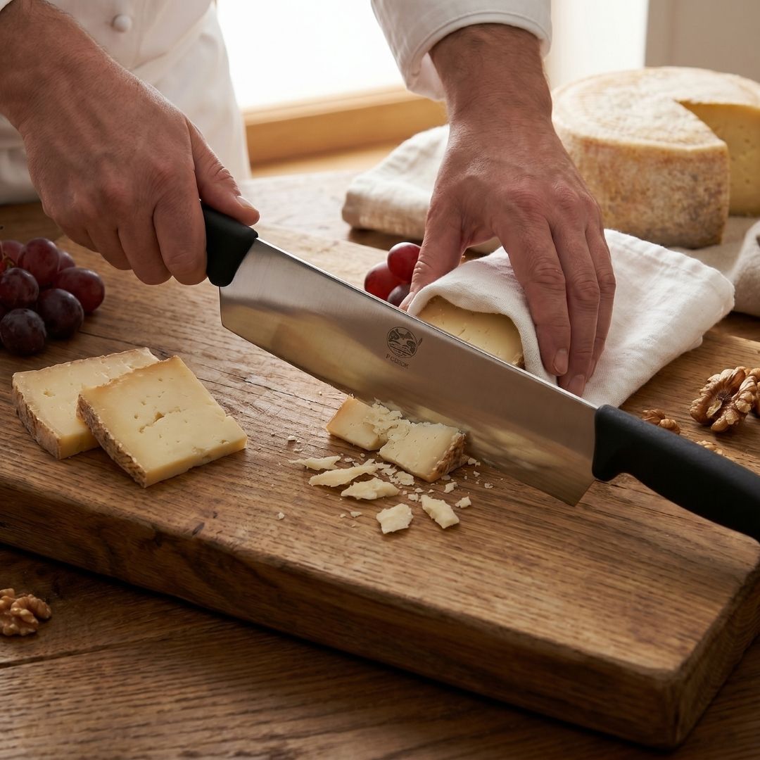 Cuchillo quesero de dos mangos de Victorinox