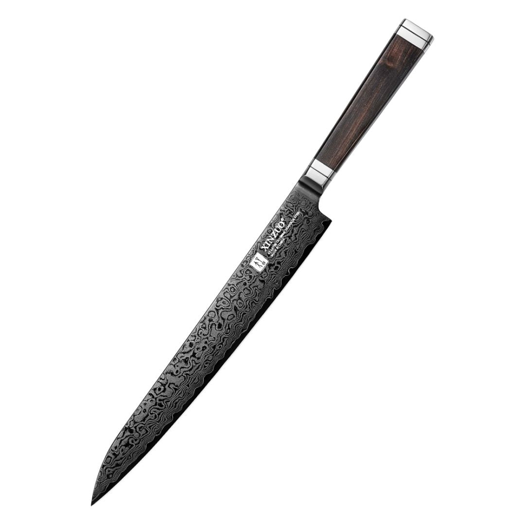 Cuchillo Rebanador 10" acabado de titanio (X08E-QR)