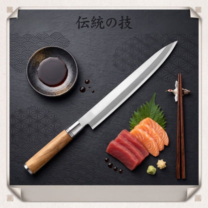Cuchillo Yanagi en Alto Carbono 24cm (SO-240)