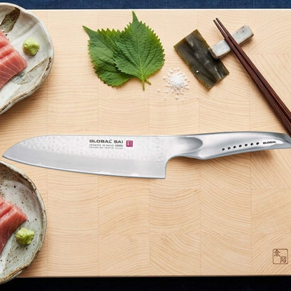 Cuchillo Santoku Global SAI-03