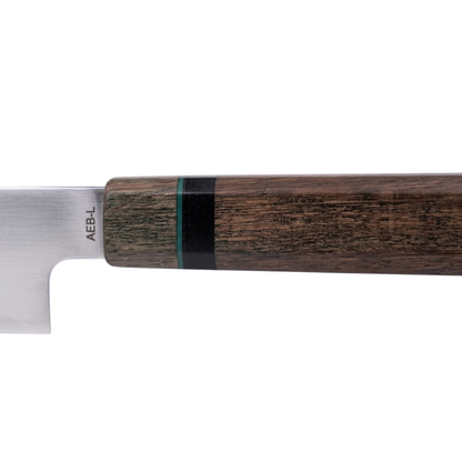Cuchillo Gyuto de 8", hecho a mano.