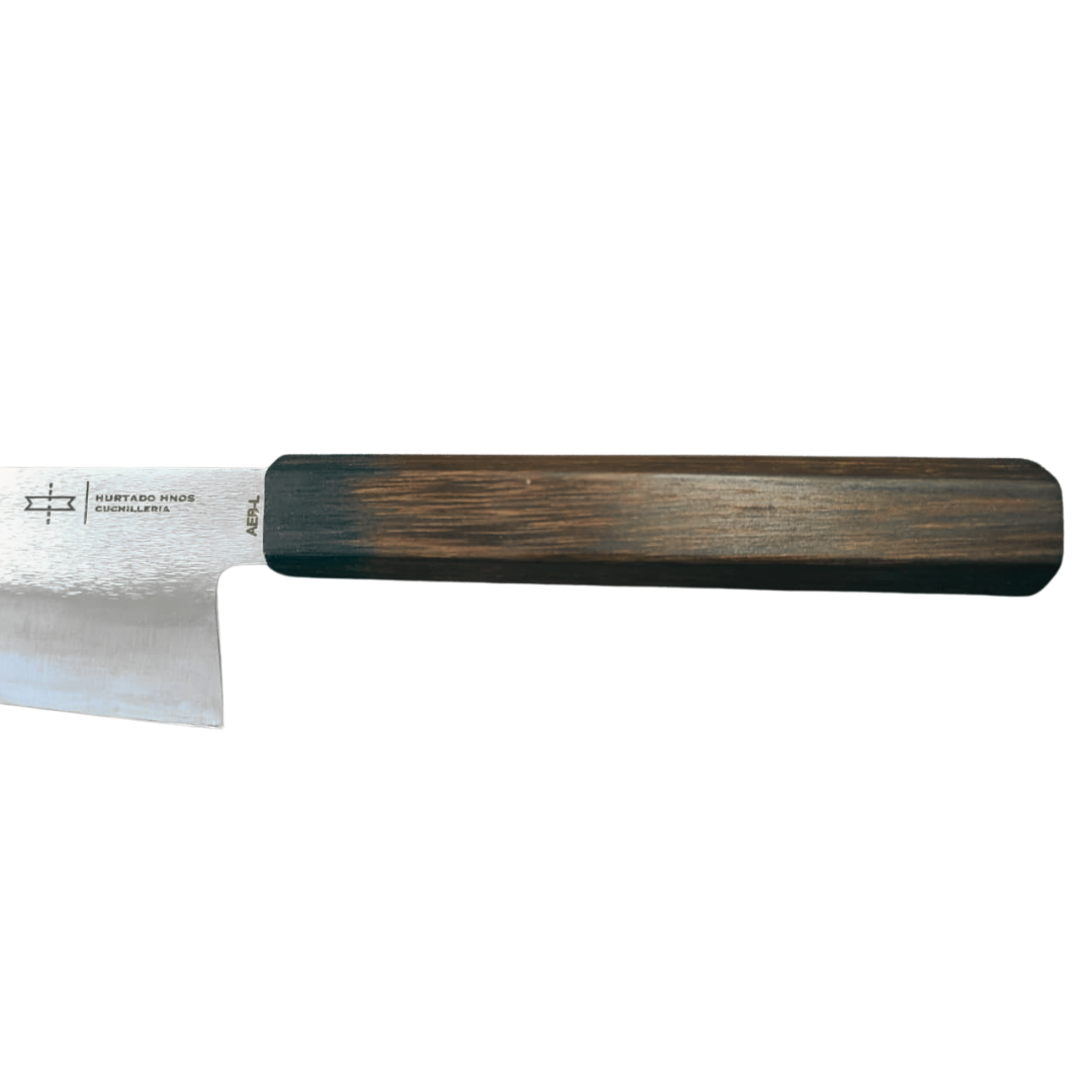 Cuchillo Kiritsuke de 7.5", hecho a mano.