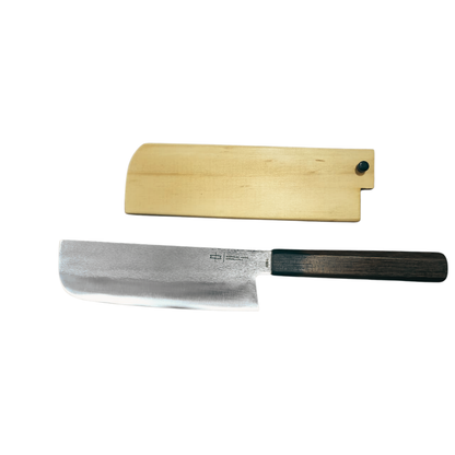 Cuchillo Nakiri de 7", hecho a mano.