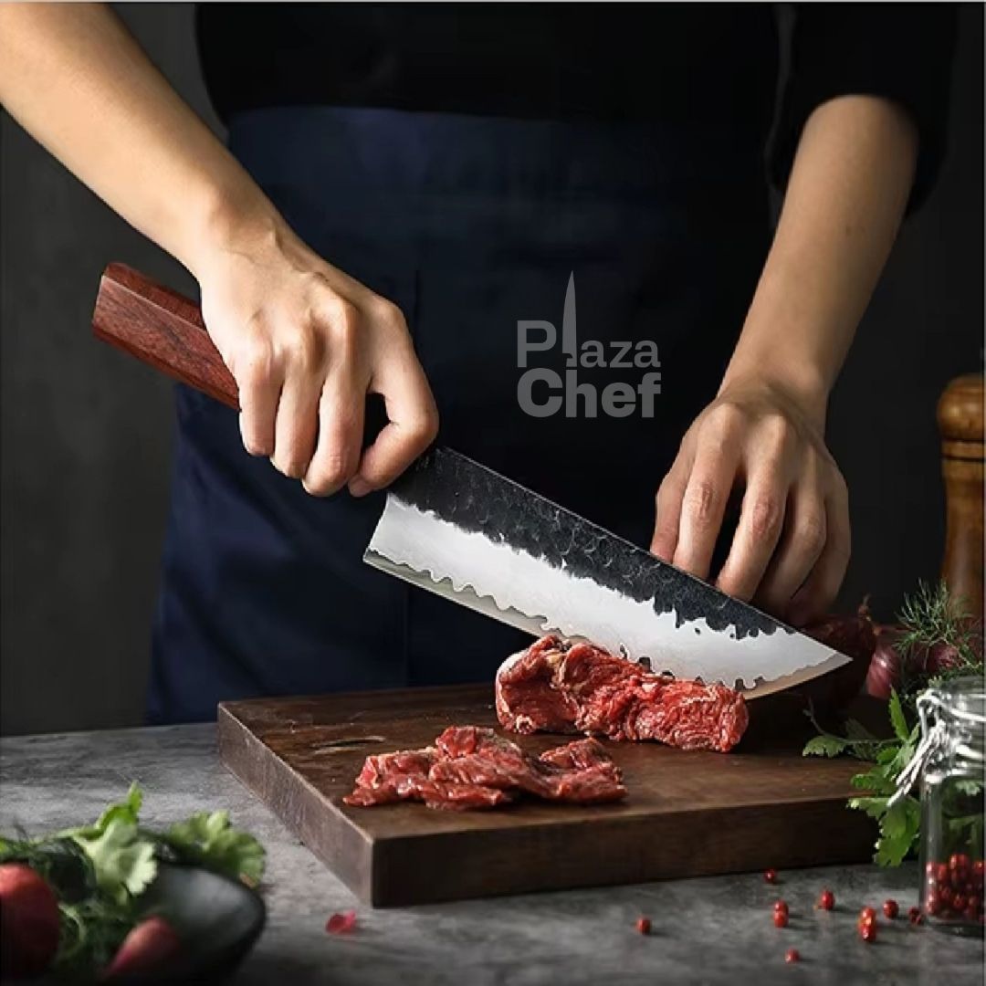 Cuchillo Sakimura 8" Damasco, Alto Carbono (PM8S-XWD)