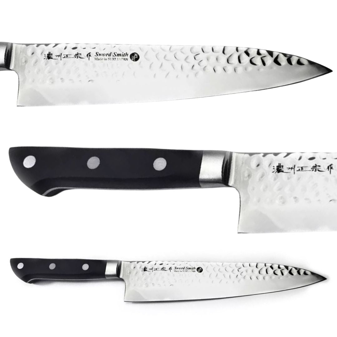 Cuchillo Satake Hammered Gyuto 807-937 – 20 cm | Profesional Japonés