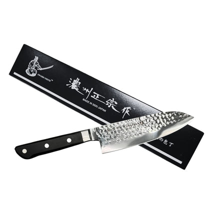 Cuchillo Santoku Hammered 7" Satake (807-913) Cuchillo Japonés Profesional