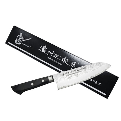 Cuchillo Nashiji Santoku Satake (803-311) Cuchillo Profesional Japonés