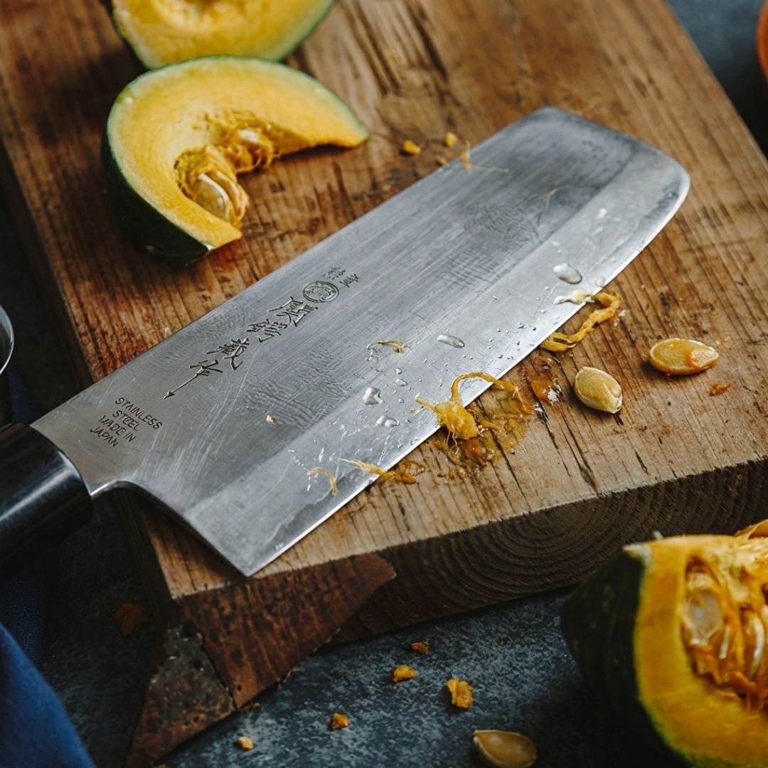 Cuchillo Nakiri japonés TSUBAZO – 17.3 cm