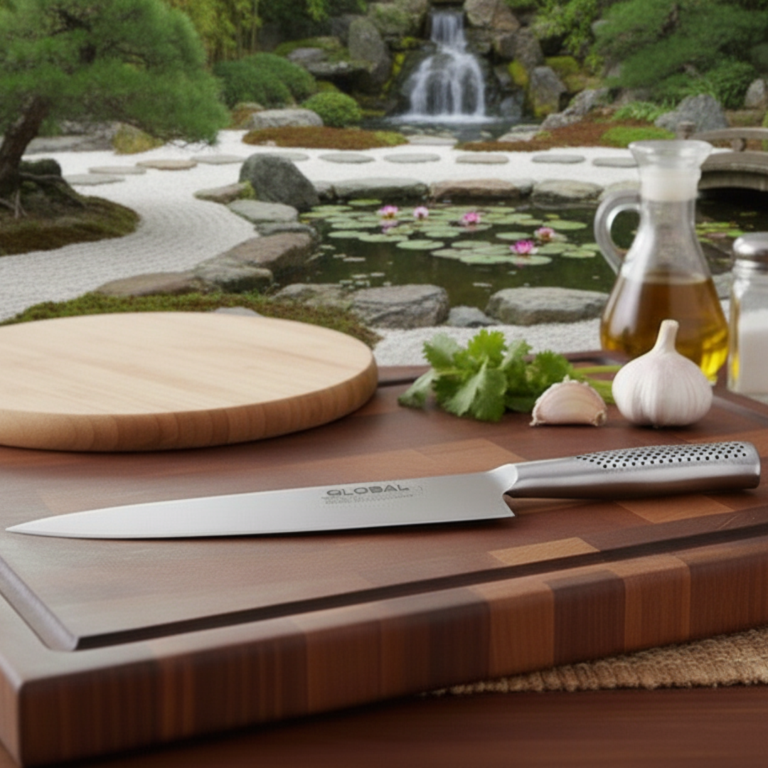 Cuchillo Global Chef 8"-Medio Golpe Forjado 20cm GF33