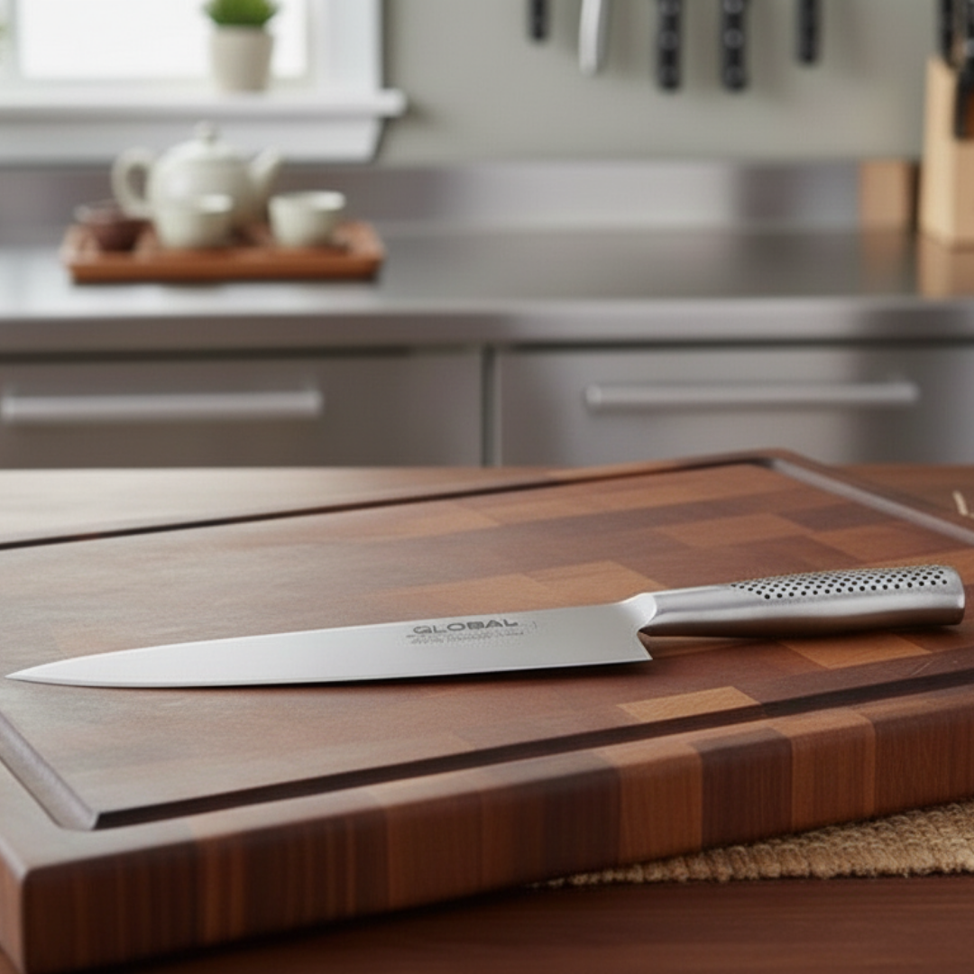 Cuchillo Global Chef 8"-Medio Golpe Forjado 20cm GF33