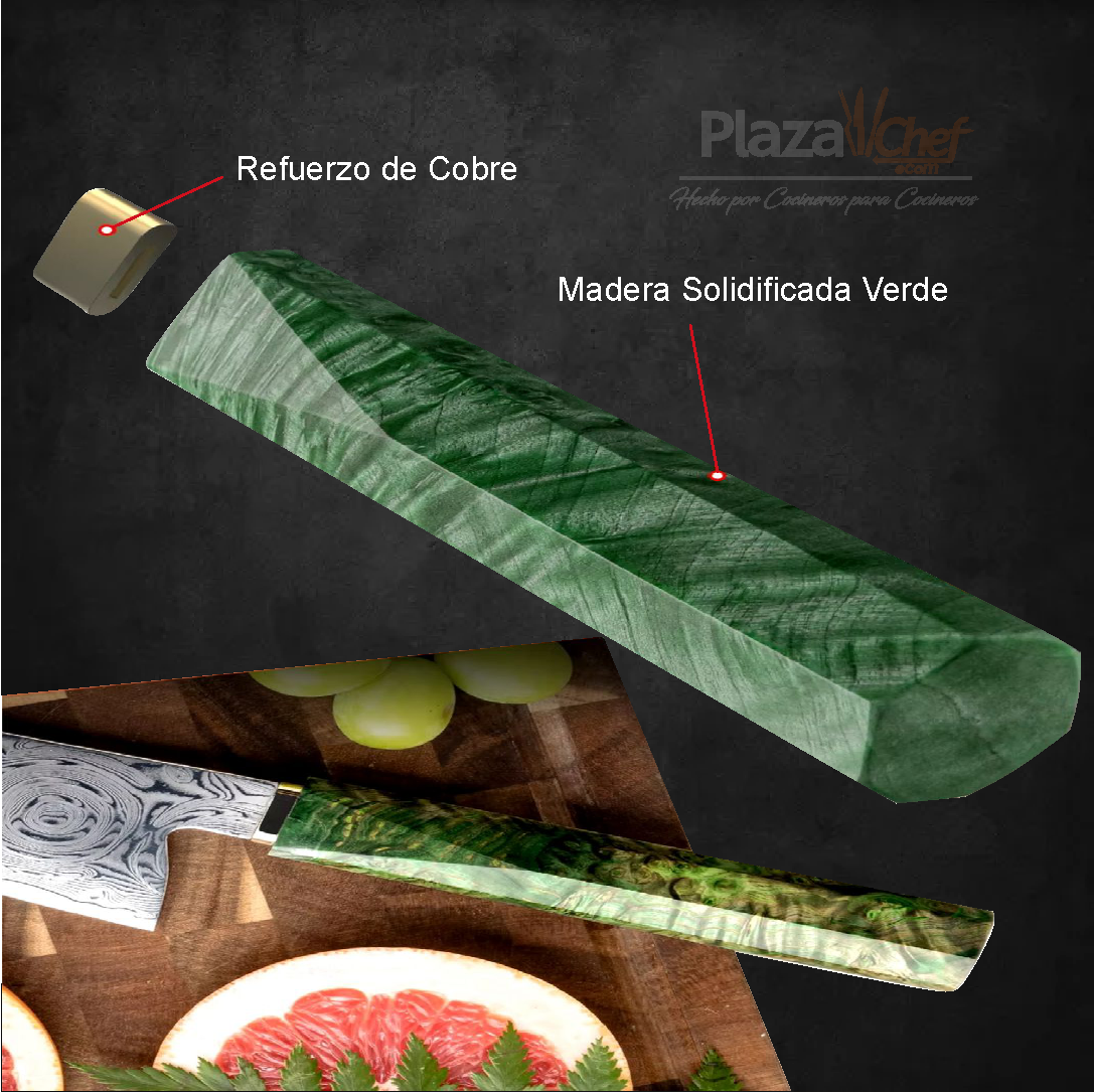 Chef 8" Alto Carbono (DMS-144A)