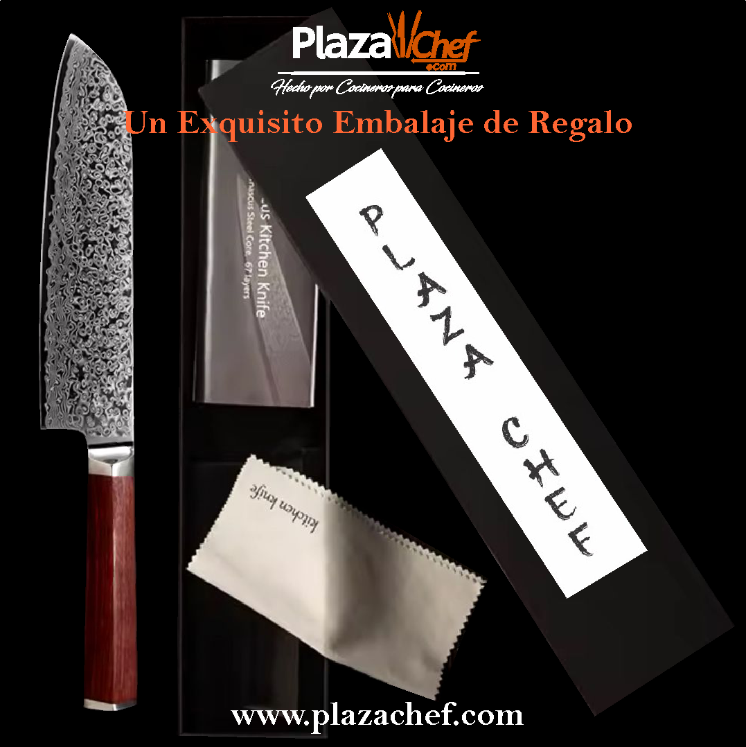 Santoku 7" Alto Carbono (DSK-LF)