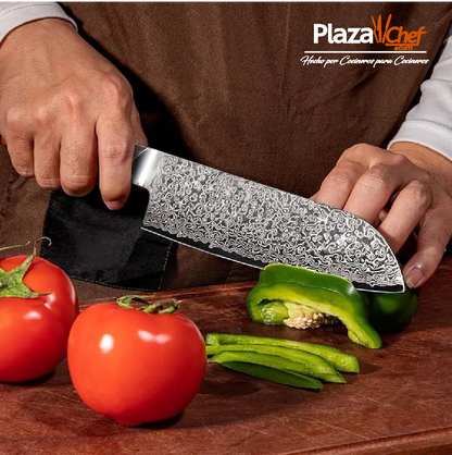 Santoku 7" Alto Carbono (DSK-LF)