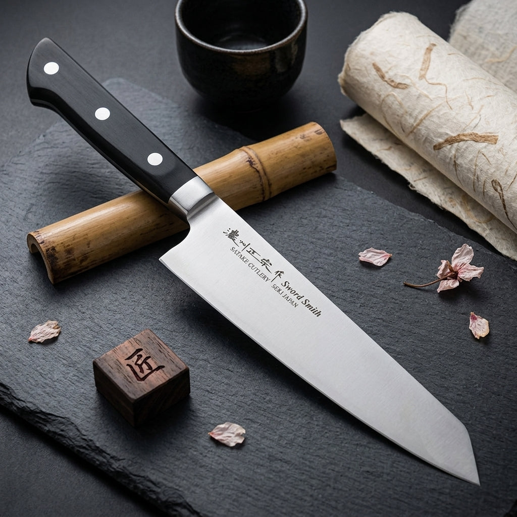 Cuchillo Satoru Bunka 20 cm Satake (802-802)