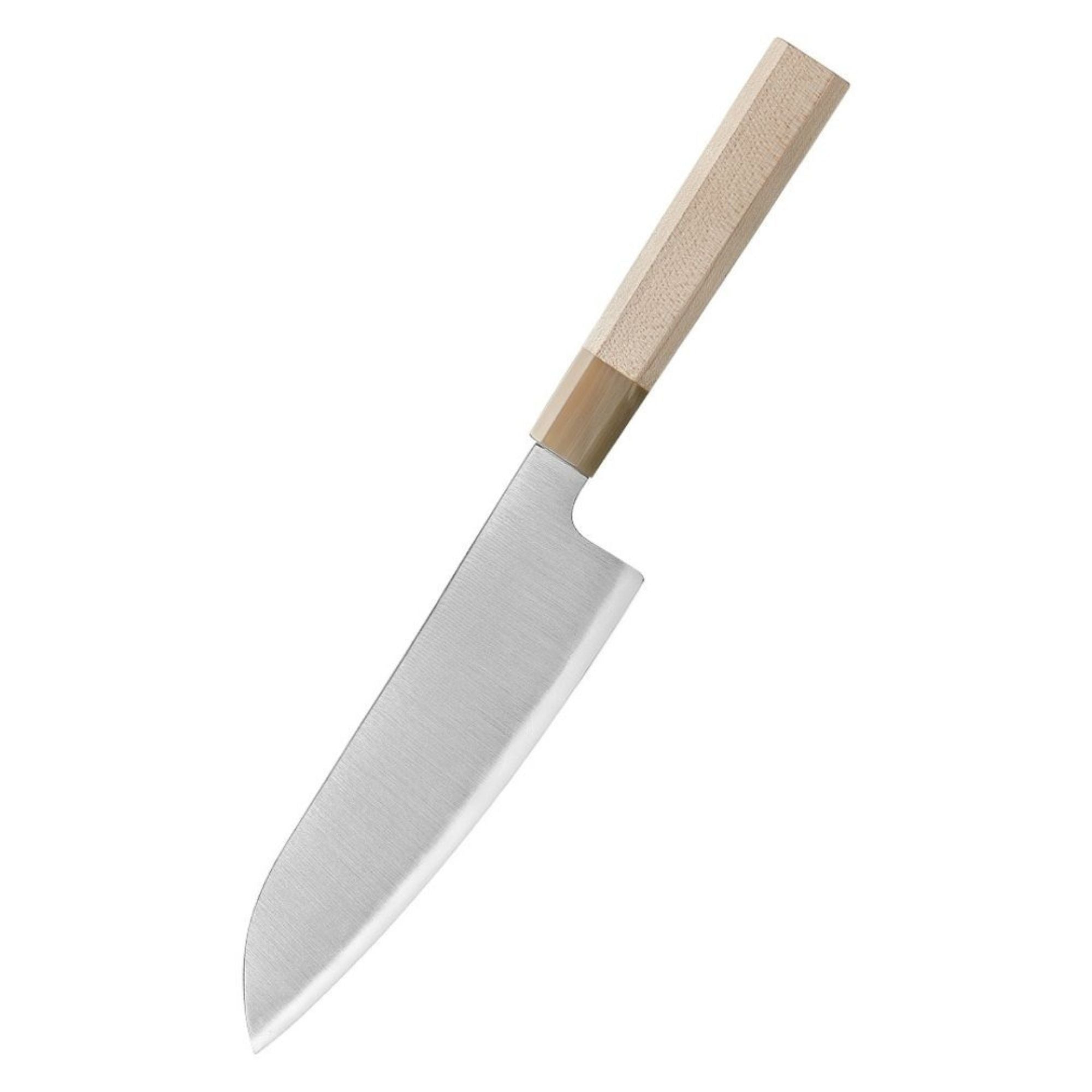 Cuchillo Santoku 7" Serie Retro Acero Aogami #2 Japones (PM8M-RS)