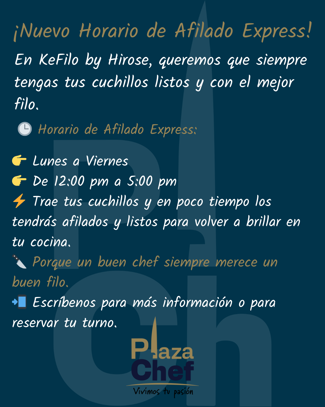 Servicio de Afilado Express