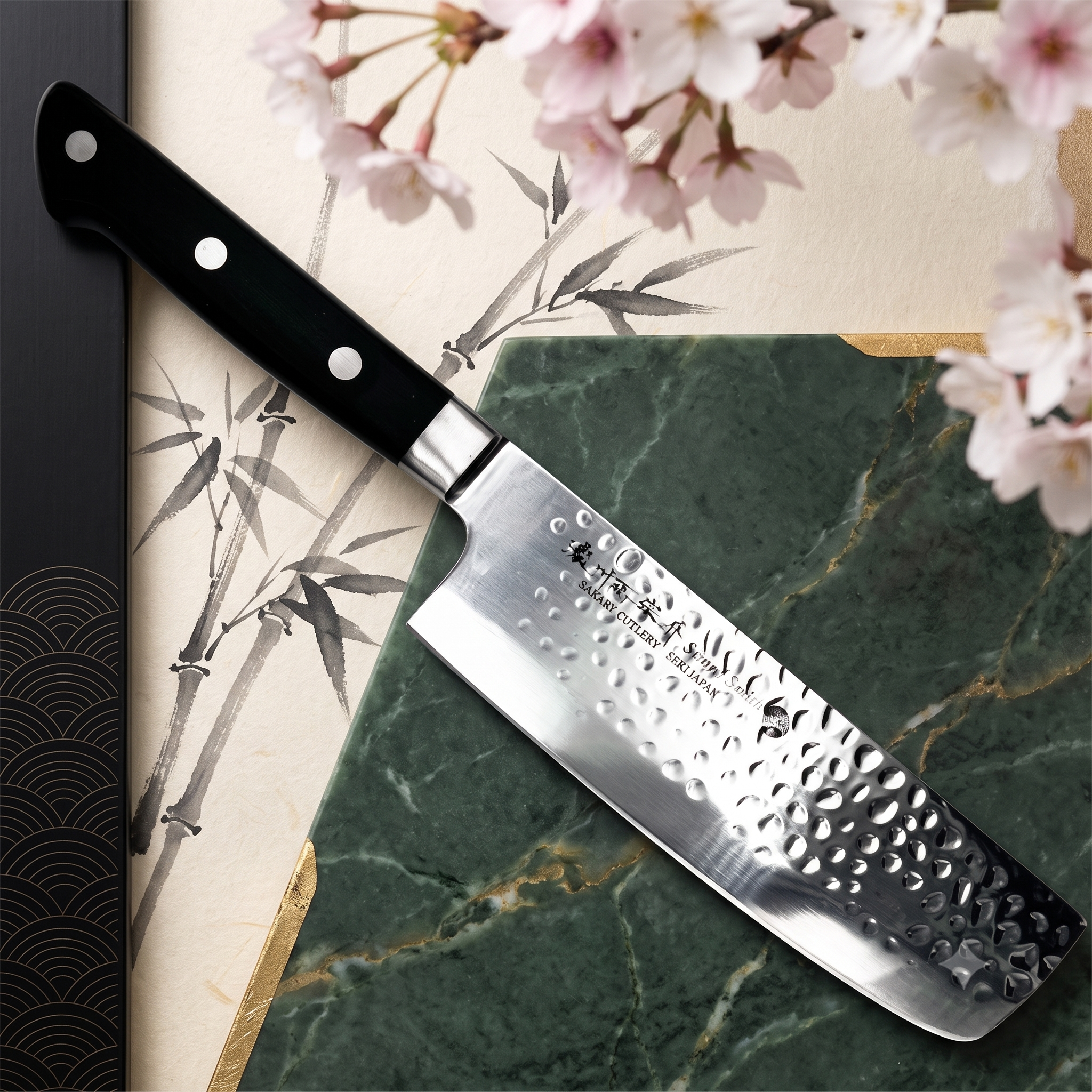 Cuchillo Nakiri 16 cm Satake Satoru Tsuchime (807-920)